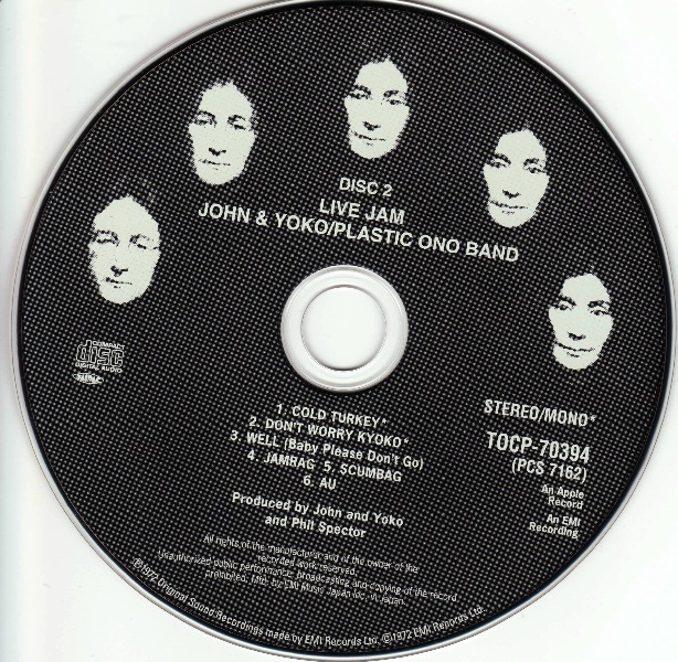 CD 2, Lennon, John  - Sometime In New York City